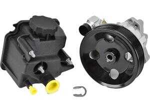 ES#4149606 - 0054662001 - Power Steering Pump Kit - Complete kit with new pump, pulley, return pipe adapter, o-ring, and reservoir. - Atlantic Automotive Engineering - Mercedes Benz