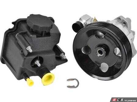 ES#4149606 - 0054662001 - Power Steering Pump Kit - Complete kit with new pump, pulley, return pipe adapter, o-ring, and reservoir. - Atlantic Automotive Engineering - Mercedes Benz