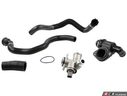 ES#5341095 - 06D121132CKT9 - Engine Coolant Hose Flange Kit - A comprehensive kit designed to service the commonly failing cooling system components in a single repair. - Rein - Audi