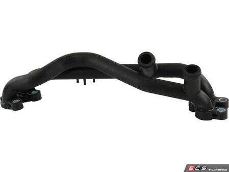 ES#4809955 - 06E121083N - Upper Water Pipe - Connects supply/return cooling lines to the supercharger - Rein - Audi