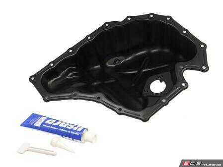 ES#4220574 - 06H103600AA - Oil Pan - Includes drain plug and crush washer - Rein - Audi