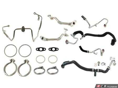 ES#4659033 - TRK0016 - TechSelect Turbocharger Hose Kit - TechSelect Turbo Kits include all hoses, hardware and gaskets needed

TechSelect Turbo Kit hoses are direct replacements to the OE, and include brackets, hardware and sealing components

This hardware is designed and manufactured to withstand the rigo - Rein - BMW