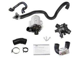 ES#5374530 - WPS0505 - Water Pump Kit - E9X/E8X N54/55 - Externally mounted cooling system water pump - Rein - BMW
