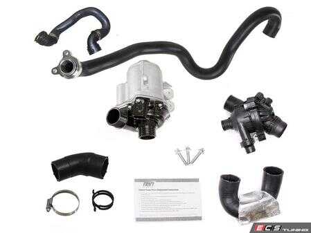 ES#5374530 - WPS0505 - Water Pump Kit - E9X/E8X N54/55 - Externally mounted cooling system water pump - Rein - BMW