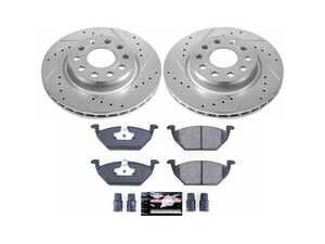 ES#3990061 - K6041 - Z23 Evolution Brake Kit - Front Volkswagen Jetta 2015-2011 - Power Stop - Volkswagen