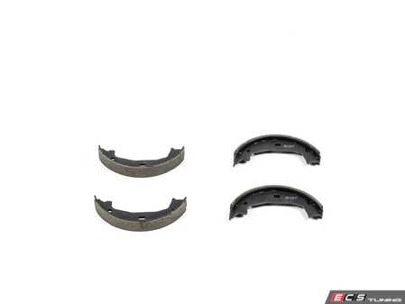 ES#3477632 - B828 - Parking Brake Shoe Set - (NO LONGER AVAILABLE) - Don't let your car roll away! Asbestos and copper free! - Power Stop - 
