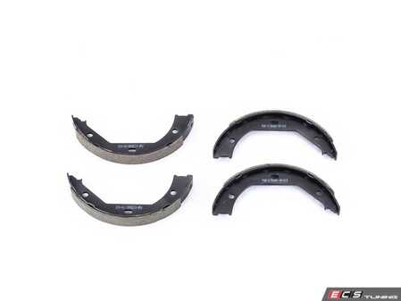ES#3477634 - B831 - Parking Brake Shoe Set - (NO LONGER AVAILABLE) - Don't let your car roll away! Asbestos and copper free! - Power Stop - 