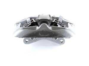 ES#4804058 - L2758 - Front Brake Caliper - Right  - Direct-bolt-on dual-piston front right (passenger side) brake caliper with bracket, completely rebuilt with premium seals, hardware, and high-temp rubber to restore factory braking performance. - Power Stop - Audi Volkswagen