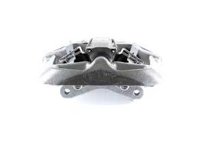 ES#4804059 - L2759 - Front Brake Caliper - Left - Direct-bolt-on dual-piston front left (driver side) brake caliper with bracket, completely rebuilt with premium seals, hardware, and high-temp rubber to restore factory braking performance. - Power Stop - Audi Volkswagen