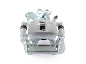 ES#4804254 - L3414 - Rear Brake Caliper - Left - Direct-bolt-on rear left (driver side) brake caliper with bracket, completely rebuilt with premium seals, hardware, and high-temp rubber to restore factory braking performance and mechanical parking brake function. - Power Stop - Audi