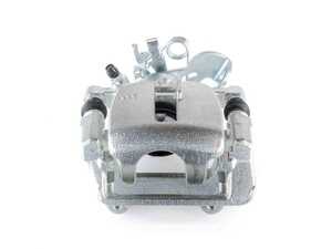 ES#4804255 - L3415 - Rear Brake Caliper - Right - Direct-bolt-on rear right (passenger side) brake caliper with bracket, completely rebuilt with premium seals, hardware, and high-temp rubber to restore factory braking performance and mechanical parking brake function. - Power Stop - Audi