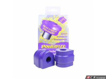 ES#2651616 - PFR5-4609-22x2 - E53 Performance Polyurethane Rear Sway Bar Bushing Set - Stiffer bushings allow sway bars to work at their fullest potential - For 22mm rear sway bar - Powerflex - BMW