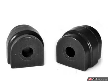 ES#2651597 - PFR5-4609-16Bx2 - Race Polyurethane Rear Sway Bar Bushing Set - Stiffer bushings allow sway bars to work at their fullest potential - 16mm - Powerflex Black Series - BMW