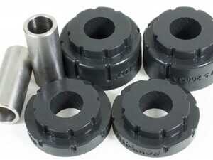ES#5470858 - PFF5-2005H - Tie Bar To Chassis Front Bushing - Heritage Series - Slate-grey polyurethane bushings restore classic steering with an OEM look - Powerflex - BMW