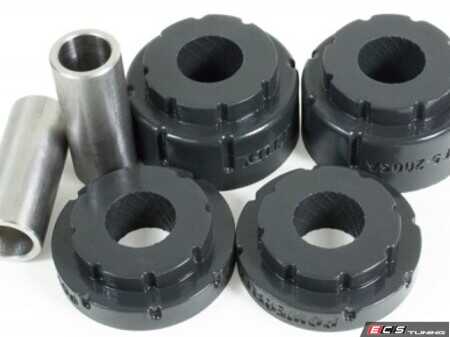 ES#5470858 - PFF5-2005H - Tie Bar To Chassis Front Bushing - Heritage Series - Slate-grey polyurethane bushings restore classic steering with an OEM look - Powerflex - BMW