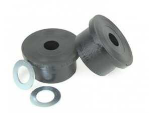ES#5470877 - PFF5-301H - Front Lower Control Arm Rear Bushings - Slate-grey polyurethane bushings restore classic handling with a stock look. - Powerflex - BMW