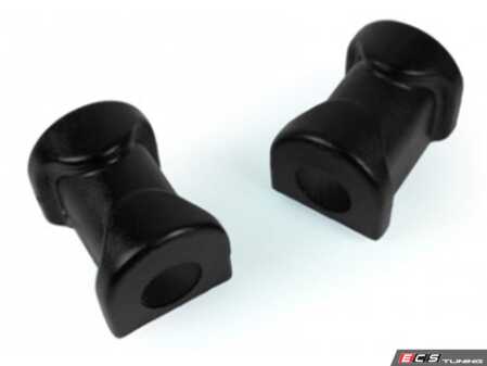 ES#5470885 - PFF5-302-21BLK - Front Sway Bar Bushing - 21 Mm - Track-spec 95A polyurethane bushings eliminate body roll in your E30. - Powerflex - BMW