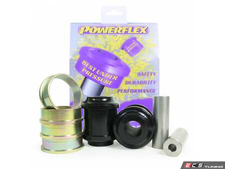 ES#5470932 - PFF5-3401 - Front Radius Arm To Subframe Bushings - Street - Metal-shelled polyurethane bushings eliminate front-end deflection for sharp, confident handling. - Powerflex - BMW