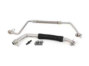 ES#5457627 - 06K145778ASKT - Turbo Oil Line Kit  - Includes Mounting Hardware - Genuine Volkswagen Audi - Audi Volkswagen