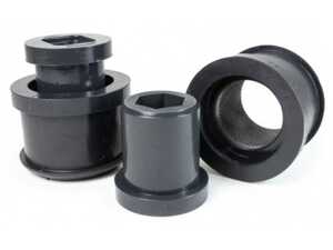 ES#5470943 - PFF5-4601M3H - Heritage Series Front Control Arm Bushing - Slate-grey polyurethane bushings restore crisp M3 steering with stock looks. - Powerflex - BMW