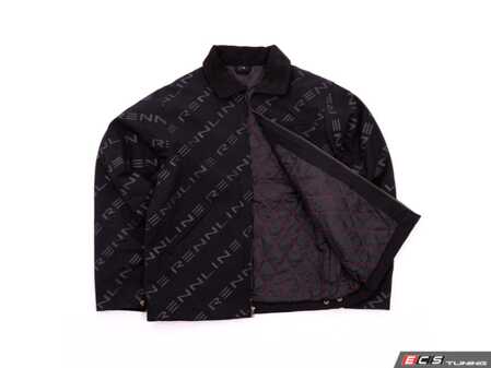 ES#5470955 - AP54 - Rennline Script Detroit Jacket - The Detroit Jacket is designed for the Porsche enthusiast who is just as comfortable under a lift on Saturday morning as they are behind the wheel on Sunday. - Rennline - Audi BMW Volkswagen Mercedes Benz MINI Porsche