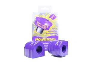 ES#5470956 - PFF5-4602-22.5 - Front Sway Bar Bushings - 22.5 Mm - Discrete slate-grey bushings tighten front sway bars for flat cornering. - Powerflex - BMW