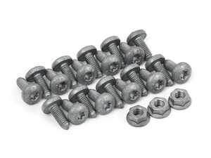 ES#5456646 - 06j103600hwktKT - Steel Oil Pan Hardware Kit  - Maximum impact protection and leak-free reliability. - Genuine Volkswagen Audi - Audi Volkswagen