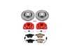 ES#4799756 - KC5277 - Z23 Evolution Front Brake Kit W/ Calipers (347x30mm) - Everything you need for a complete high-performance front-axle brake refresh, assembled in one easy package - Power Stop - Audi