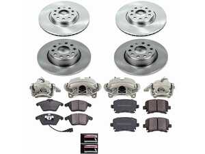 ES#4801065 - KC0E2260B - Front Brake Kit With Calipers (288x25mm) - A complete, factory-quality 288mm front brake overhaul designed to restore quiet, reliable stopping power - Power Stop - Volkswagen