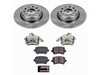 ES#4801067 - KC0E2261 - Front Brake Kit With Calipers (312x25mm) - A complete, factory-quality front brake overhaul designed specifically for the Passat B6 chassis platform - Power Stop - Audi