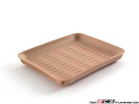 ES#87175 - 51168242860 - Coin Tray Mat - Beige - Protects bottom of coin tray - Genuine BMW - BMW