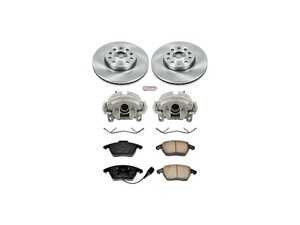 ES#4801520 - KC0E4623 - Rear Brake Kit With Calipers (272x10mm) - A complete, factory-quality rear brake overhaul designed to restore reliable stopping power and resolve sticking caliper issues - Power Stop - Audi Volkswagen