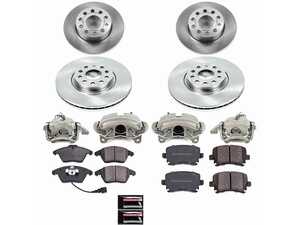 ES#4801681 - KC0E5363 - Front & Rear Brake Kit With Calipers (312mm/260mm) - A complete 4-wheel factory-quality brake overhaul in a single, convenient package - Power Stop - Volkswagen
