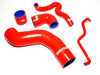 ES#2844 - TCS195/2-RED - Samco Boost Hose Kit - Red - Improved air flow with silicone hoses that add color accents for your engine bay. - Samco - Volkswagen
