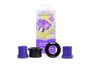 ES#2778192 - PFF5-5601-60x2 - Performance Polyurethane front Control Arm Bushings  - Aluminum-housed polyurethane bushings deliver uncompromised, razor-sharp front-end control. - Powerflex - BMW