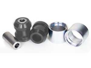 ES#5471045 - PFF5-602H - Front Lower Control Arm Bushing - Steel Arm - Slate-grey polyurethane bushings restore classic steering response with stock looks. - Powerflex - BMW