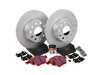 ES#4830547 - MK7145RBS2KT - Rear Brake Service Kit - Ultimate (272x10) - Genuine Rotors and Hardware Paired With EBC Redstuff Pads - Assembled By ECS - Volkswagen