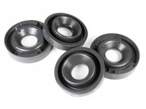 ES#4846319 - PFR5-3616H - BMW E36 3 Series (90 - 98) Rear Subframe Rear Bushing Insert - This insert is specifically engineered to fit into the factory rubber subframe bushings, providing numerous benefits that improve handling, stability, and durability. - Powerflex - BMW