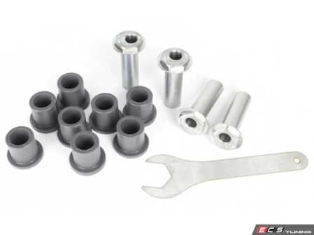 ES#4845598 - PFR5-306GH - Rear Trailing Arm Bushing Adjustable - Powerflex adjustable rear trailing arm bushings offer a significant upgrade over stock rubber bushings, providing not only durability but also the ability to adjust the suspension geometry for performance tuning. - Powerflex - BMW