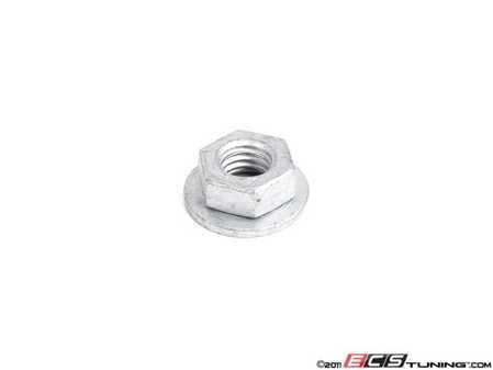 ES#469654 - N90348411 - Flared Hex Nut - Priced Each - Install new hardware with your new parts. M8 - Genuine Volkswagen Audi - Audi Volkswagen