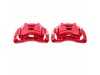 ES#4805010 - S3246 - Performance Brake Caliper Pair - Front - Direct-bolt-on front brake calipers featuring an electrostatic high-temperature red powder-coated finish for superior rust and corrosion resistance. - Power Stop - Audi