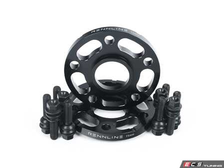 ES#5424578 - LS271577 - Rennline Wheel Spacer & Bolt Kit - 15mm - 15mm Spacers & 77mm Bolts - Rennline - Porsche