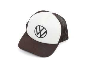 ES#5335881 - DRG4614 - Mesh Trucker Cap - Foam front with trucker mesh sides and back - Genuine Volkswagen Audi - Volkswagen