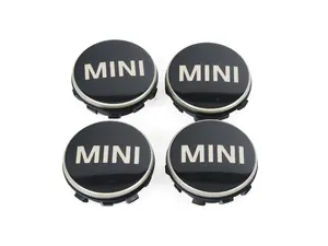 Floating Center Cap Vibrant Silver Set 