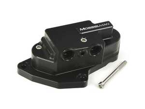 ES#5425999 - 30210057 - Mosselman Billet Oil Thermostat - N55 - Black - The MSL thermostat ensures a cooler oil temperature which will result in more stable performance - Mosselman Turbosystems - BMW