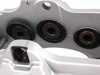 ES#9103 - 95535142153 - Front Left Brake Caliper - Silver caliper for S models - Genuine Porsche - Porsche