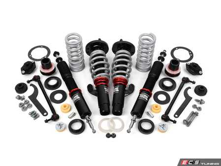 ES#5396578 - 029309ECSKT - ECS Performance Adjustable Coilover System - E9X (RWD) - With Installation Kit - Improve the comfort, performance, and style of your E9X! Includes all hardware needed for installation. - ECS - BMW