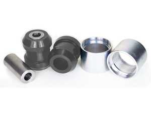ES#5471046 - PFF5-620H - Heritage Polyurethane Control Arm Bushing Set - Aluminum Arm - Slate-grey polyurethane bushings restore classic handling with a stock look. - Powerflex - BMW