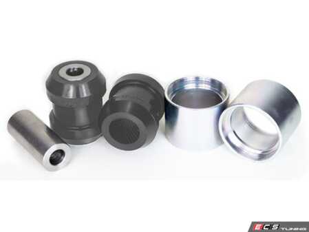 ES#5471046 - PFF5-620H - Heritage Polyurethane Control Arm Bushing Set - Aluminum Arm - Slate-grey polyurethane bushings restore classic handling with a stock look. - Powerflex - BMW