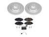 ES#4795453 - ESK7080 - Power Stop Euro-Stop Front Brake Kit (288mm) - A direct-fit OE-equivalent replacement with GEOMET coated plain rotors and ECE-R90 certified brake pads. - Power Stop - Audi Volkswagen